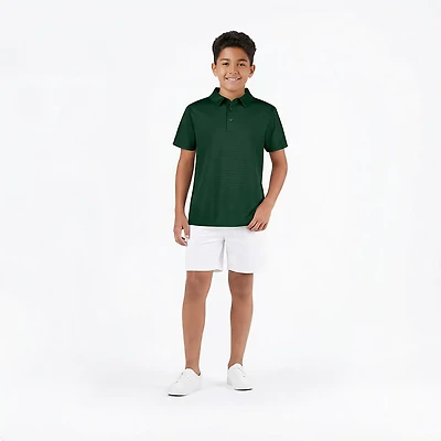 Nautica Boys' 8-20 Performance Stripe Short Sleeve Polo