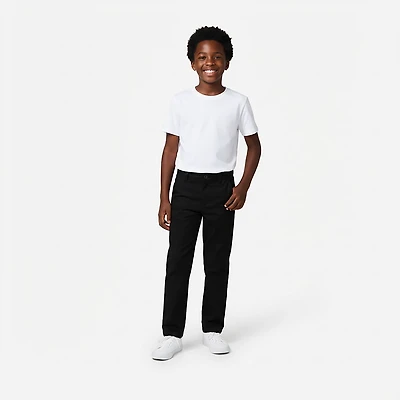 Nautica Boys' 8-20 Slim Flat Front Twill Pants