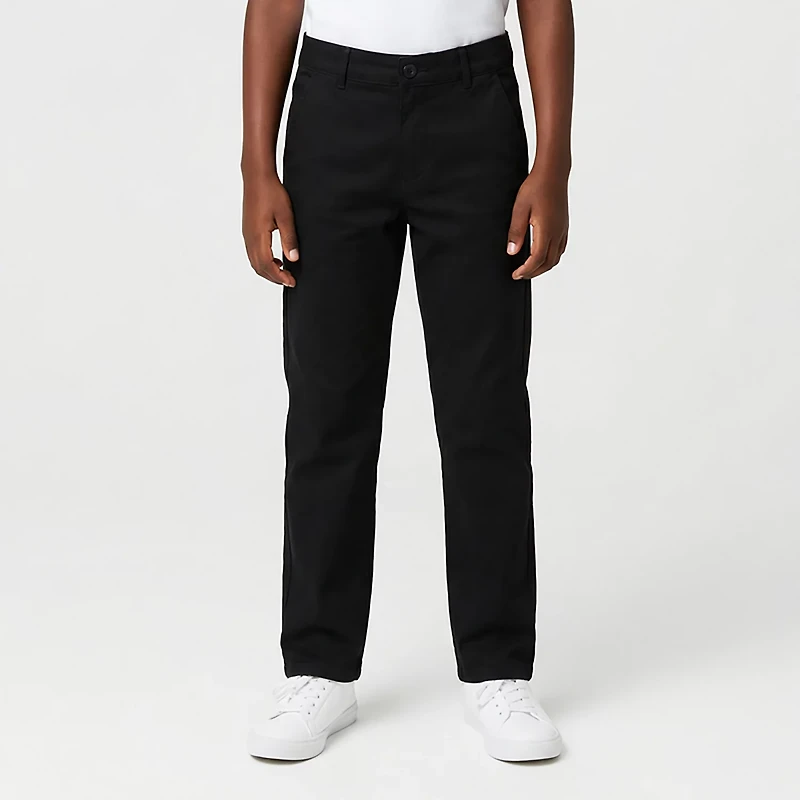 Nautica Boys' 8-20 Slim Flat Front Twill Pants