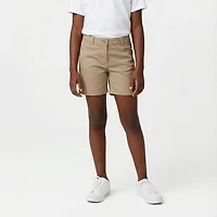 Nautica Girls' Sateen Bermuda Plus Shorts