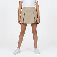 Nautica Girls' Stretch Poplin Plus Scooter Skort