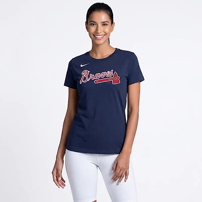 Nike Women’s Atlanta Braves Fuse Wordmark Graphic T-shirt