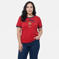 Nike St Louis Cardinals 2024 City Connect Ringer Tri-Blend T-Shirt