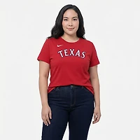 Nike Women’s Texas Rangers Fuse Wordmark Graphic T-shirt