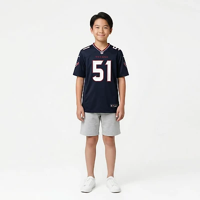 Nike Boys' Houston Texans Will Anderson Jr. #51 Home Game Player Jersey