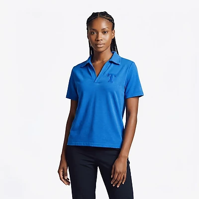 Concepts Sport Women's Texas Rangers Volley Fleece Short Sleeve Top