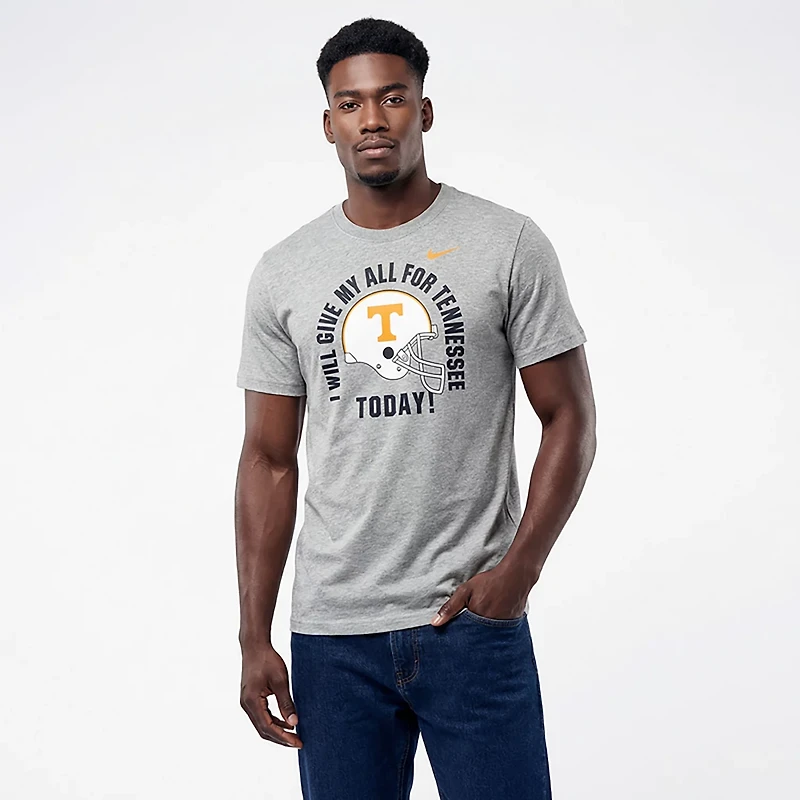 Nike Men's Tennessee Local Helmet Cotton T-shirt
