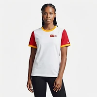 Nike Women's Kansas City Chiefs Rewind Ringer T-shirt