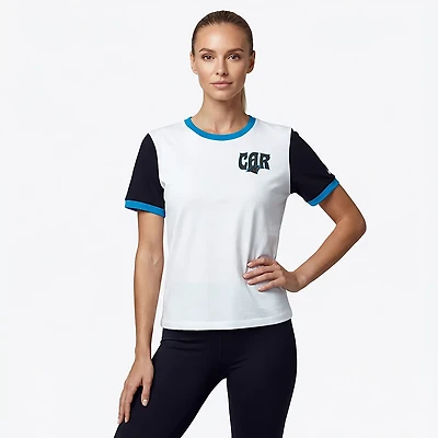 Nike Women's Carolina Panthers Rewind Ringer T-shirt