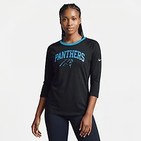 Nike Women's Panthers Arched 3/4 Sleeve Top