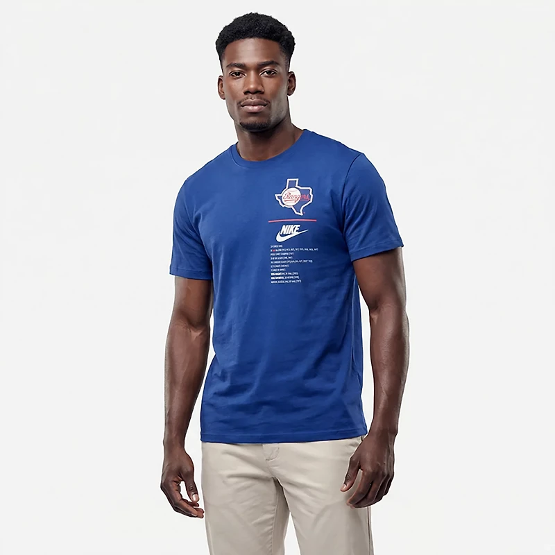 Nike Men's Rangers Nolan Ryan Name & Number T-shirt