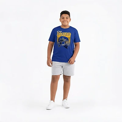 Outerstuff Kids' St. Louis Blues Five Hole Short Sleeve T-shirt