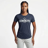 Nike Women's Dallas Cowboys Triblend Fashion T-shirt
