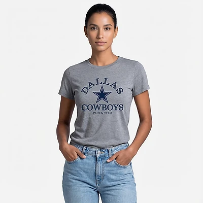 '47 Women's Dallas Cowboys Fresh Start Frankie Short Sleeve T-shirt