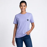 Lauren James Women's Dallas Cowboys Howdy Cowboy Short Sleeve T-shirt