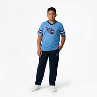 Outerstuff Boys' 4-7 Titans Team Logo Redzone Jersey Top and Pant Set
