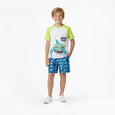 Laguna Boys' 4-7 Cool Shark 2-Piece Swim Set
