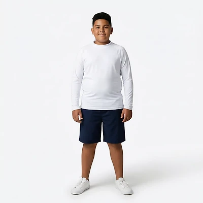 O'Rageous Boys' Solid Long Sleeve Rash Guard