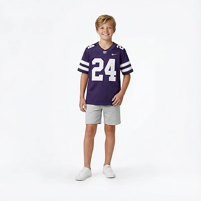 Youth Nike 24 Kansas State Wildcats Untouchable Football Jersey