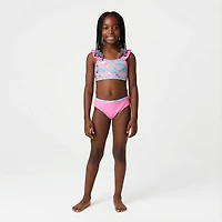O'Rageous Girls' 4-6X Mermaid Scales 2-Piece Bikini