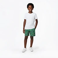 Nike Boys' Bubble Script Volley Swim Shorts 7