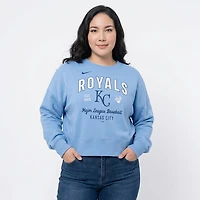Nike Women's Kansas City Royals Long Sleeve Fleece Crewneck Sweatshirt