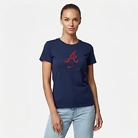 Nike Atlanta Braves Authentic Collection Early Work Tri-Blend T-Shirt