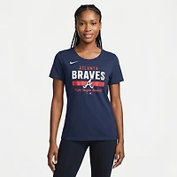 Nike Women's Braves Slub Fashion T-shirt