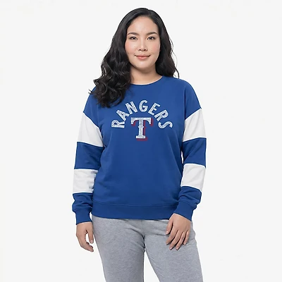 '47 Texas Rangers Women's Eephus Barred Long Sleeve Crewneck