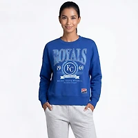 New Era Women's Kansas City Royals Boxy Crew Neck Sweatshirt