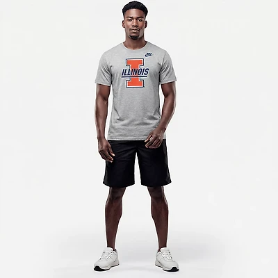 Nike Men's Illinois Vintage Logo Core T-shirt