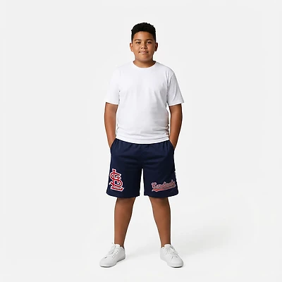 Pro Standard Boys' St. Louis Cardinals Classic BB Mesh Shorts