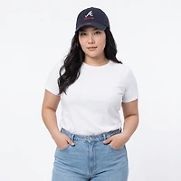New Era Women's Braves Preppy Team 9TWENTY Cap