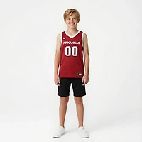 Nike Boys' University of Arkansas Replica Basketball Jersey