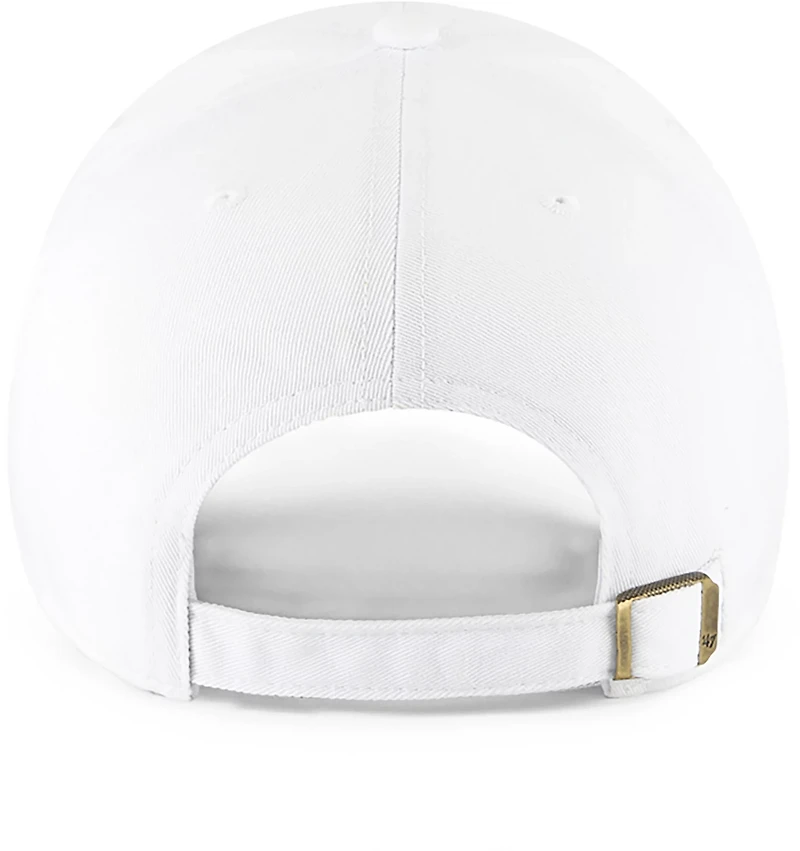 47 Adults' Braves No Label Clean Up Cap