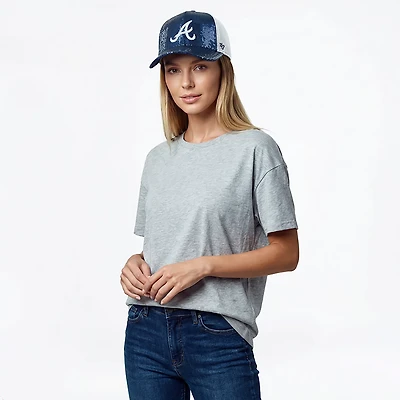 '47 Women's Braves Dazzle '47 Trucker Cap