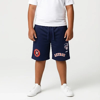 Pro Standard Boys' Houston Astros Classic BB Mesh Shorts