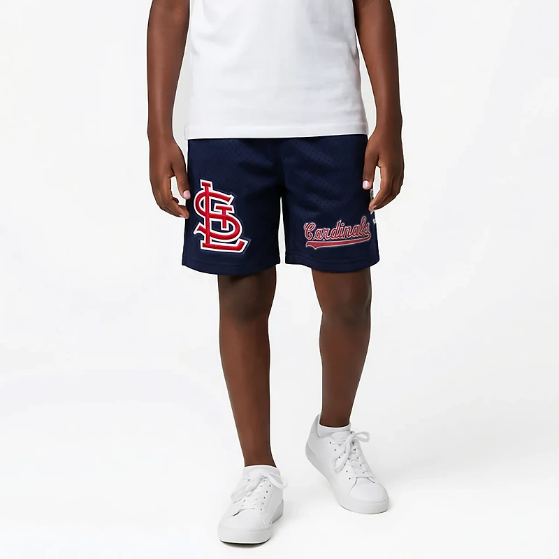 Pro Standard Boys' St. Louis Cardinals Classic BB Mesh Shorts