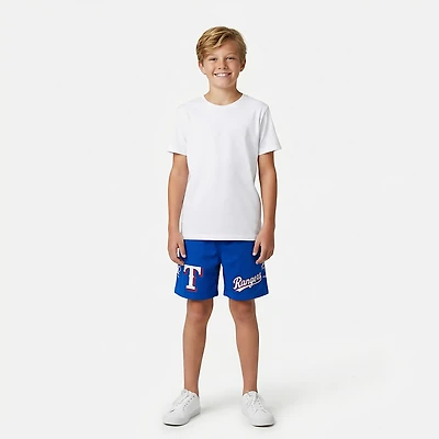 Pro Standard Boys' Texas Rangers Classic BB Mesh Shorts
