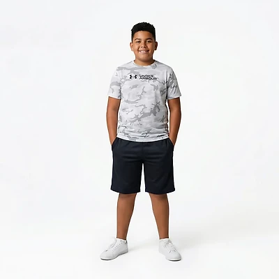 Under Armour Boys' All Over Print Camo Short Sleeve T-shirt