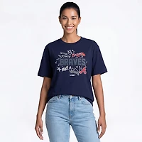 Pro Standard Women's Atlanta Braves Sketchbook T-shirt Dress
