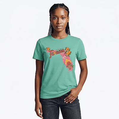 State Life Women's Florida Traveling Short Sleeve T-Shirt