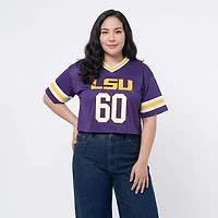 Hype and Vice Women's University of Georgia Cropped Football Jersey