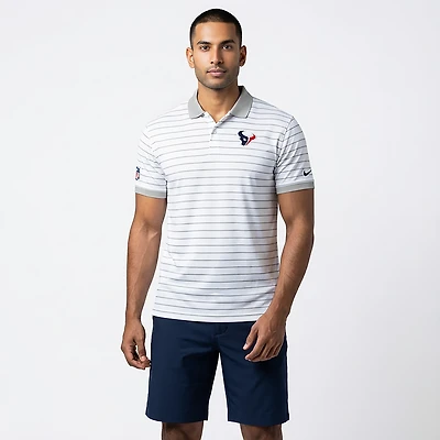 Nike Men's Houston Texans Dri-FIT Victory Stripe Polo