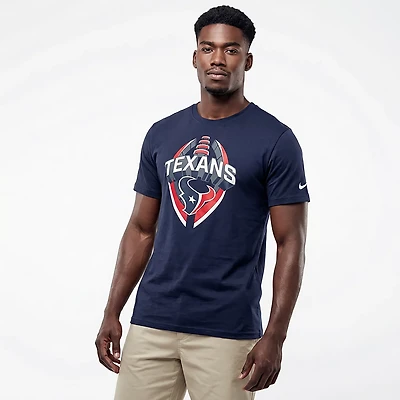 Nike Men's Houston Texans Legend Icon Short Sleeve T-shirt