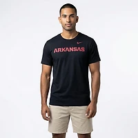 Nike Men's University of Arkansas Wordmark Graphic T-shirt