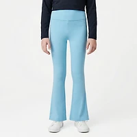 BCG Girls' Cotton Slit Flare Leggings