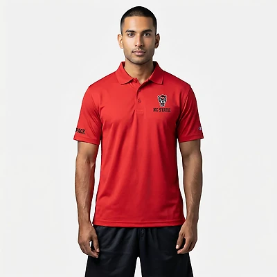 Champion Men's NC State Solid Polo Shirt
