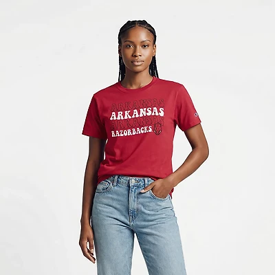 Champion Women's Arkansas Retro School T-shirt