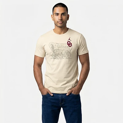 Jordan Men's Oklahoma Legend Shadow Logo T-shirt